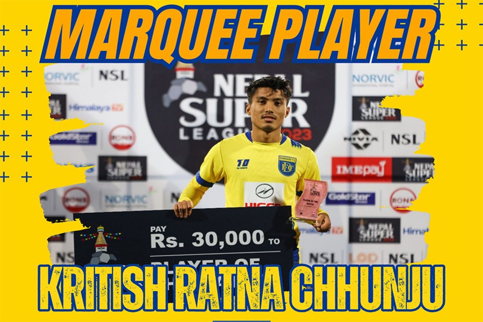 Kritish Ratna Chunju Appointed Marquee Player Of Dhangadhi FC